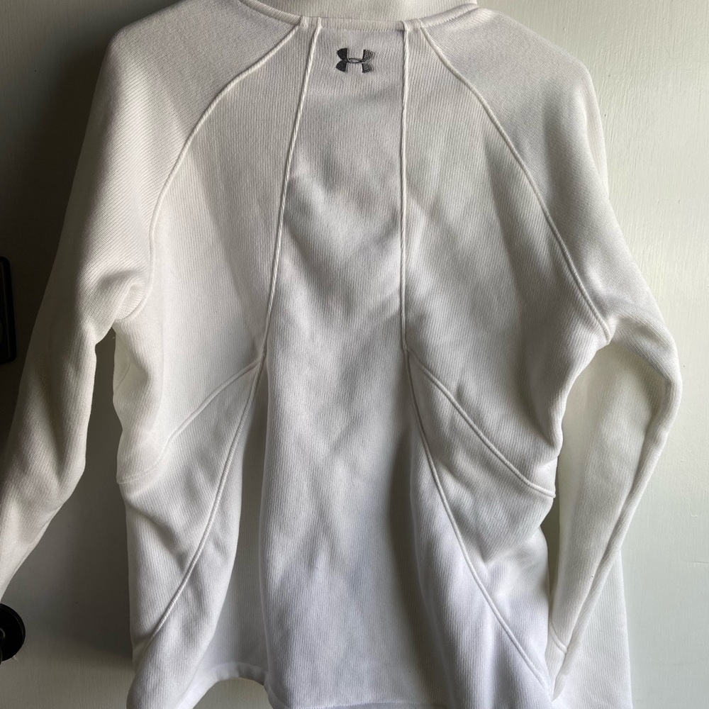 Under Armour White Full-Zip Jacket - image 3